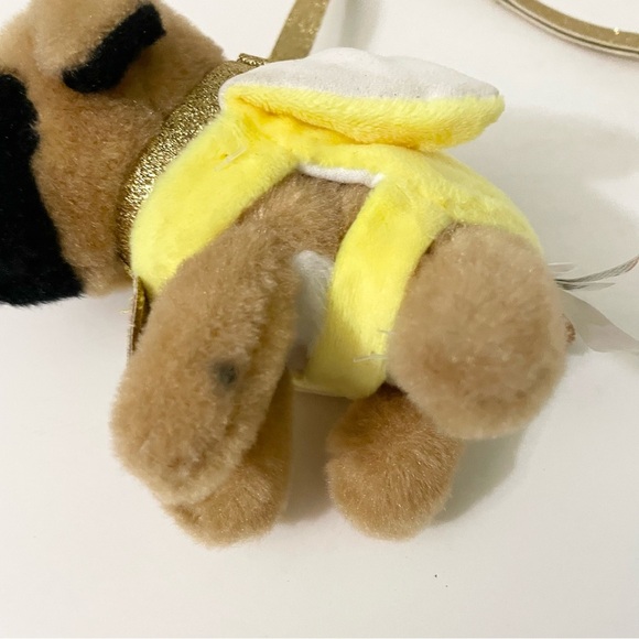 Gund Leashed Boxer Puppy Dog Beige White Mini Plush - Picture 9 of 16